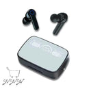 Fones De Ouvido Bluetooth Sem Fio HD Sound 2000mAh Com LED Digital M19 TWS