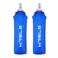 WRELS Folding Water Bottle TPU BPA-Free Collapsible Soft Flask Outdoor Sport Hiking Camping Running Portable Soft Water Bottle