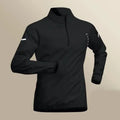 New Summer Running Suit Men's Quick Dry Jacket Suit Fitness Long Sleeve T-shirt Sweatshirt Half Zipper Sports Training