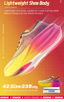 2025 IRUNSVAN Nylon Carbon Fiber Professional Marathon Shoes  Men Ultra Light Track Field Kilometer Race Running Sneakers Unisex