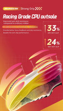 2025 IRUNSVAN Nylon Carbon Fiber Professional Marathon Shoes  Men Ultra Light Track Field Kilometer Race Running Sneakers Unisex