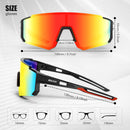SCVCN Fashion Cycling Glasses Bike Baseball Sunglasses for Men UV400 Sports MTB Outdoor Goggles Bicycle Women Sunglasses Riding