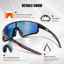 SCVCN Fashion Cycling Glasses Bike Baseball Sunglasses for Men UV400 Sports MTB Outdoor Goggles Bicycle Women Sunglasses Riding